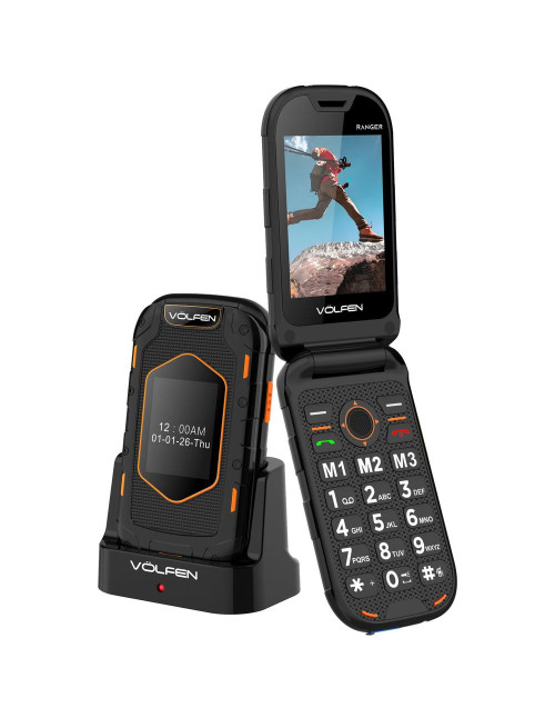 Telefono movil volfen ranger tipo concha