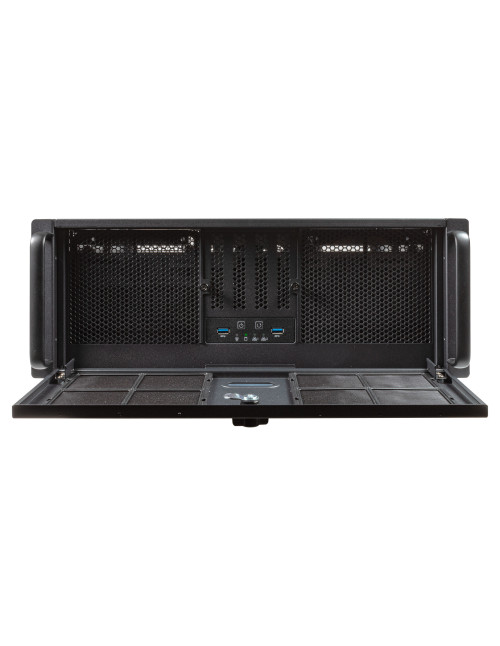 Caja rack unykach 4u 19 pulgadas plata