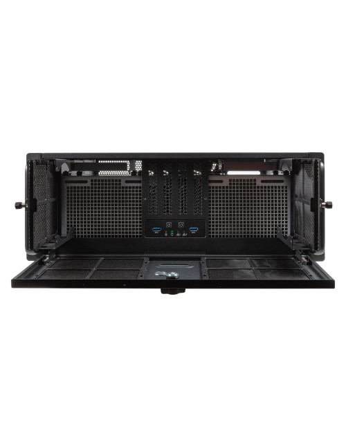 Caja rack unykach 4u 19 pulgadas plata