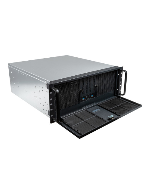 Caja rack unykach 4u 19 pulgadas plata