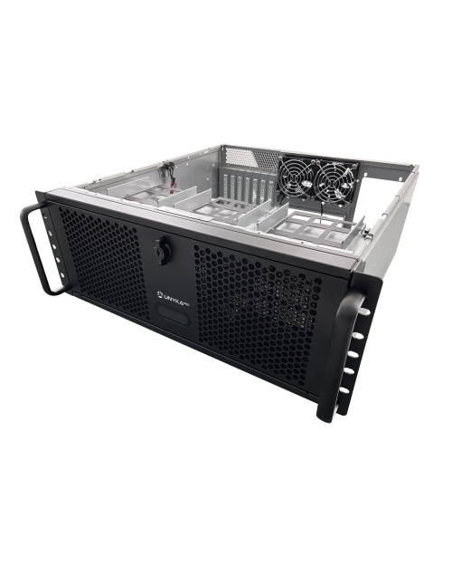 Caja rack unykach 4u 19 pulgadas plata