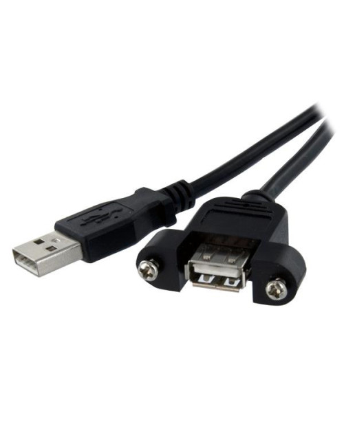 Cable usb 2.0 startech 0.30m macho - hembra