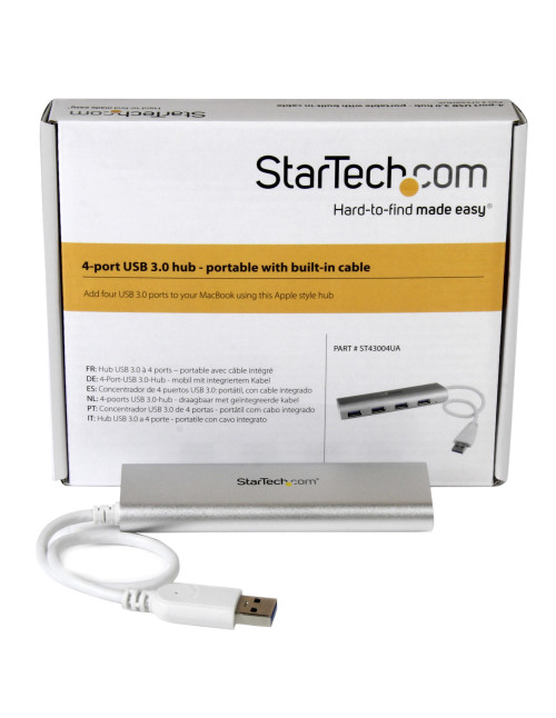 Hub startech usb tipo a 4
