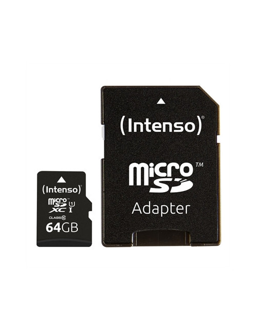 Tarjeta memoria micro sd intenso 64gb