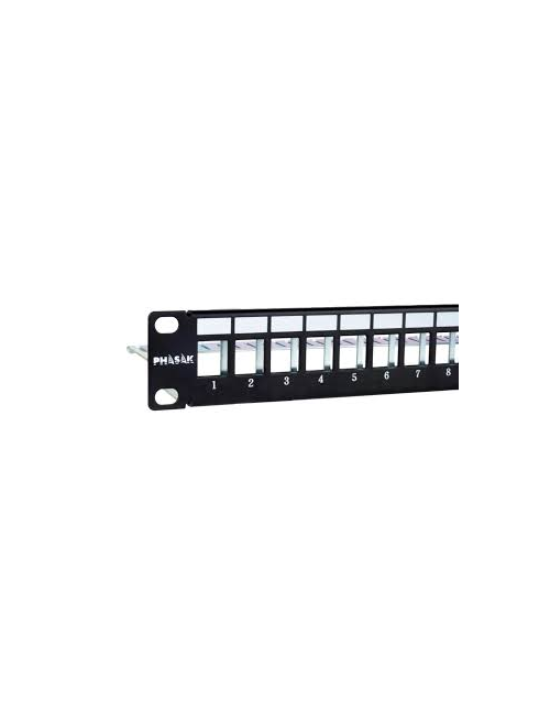 Panel frontal armario rack 19 pulgadas phasak