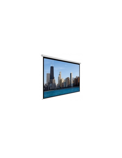 Pantalla manual nubi 170x127 matte white