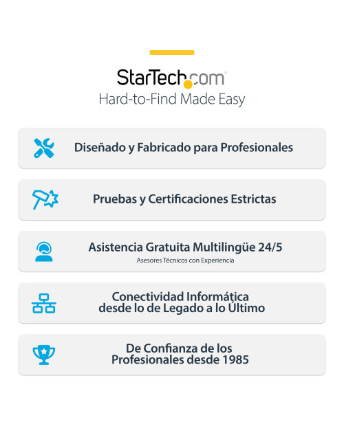 Cable red startech latiguillo rj45 lszh