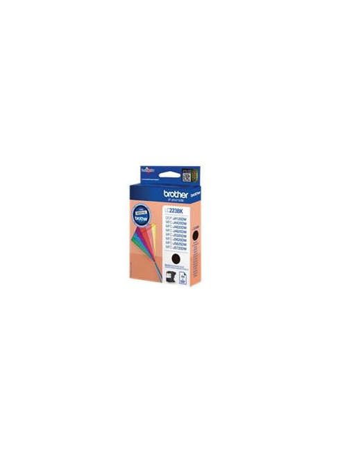 Cartucho tinta brother lc223bkbp negro 550