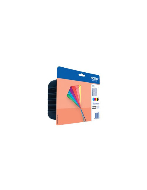 Pack cartuchos tinta brother lc223valbp negro