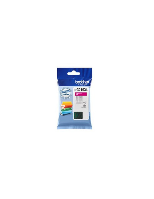 Cartucho tinta brother lc3219xlm magenta 1500