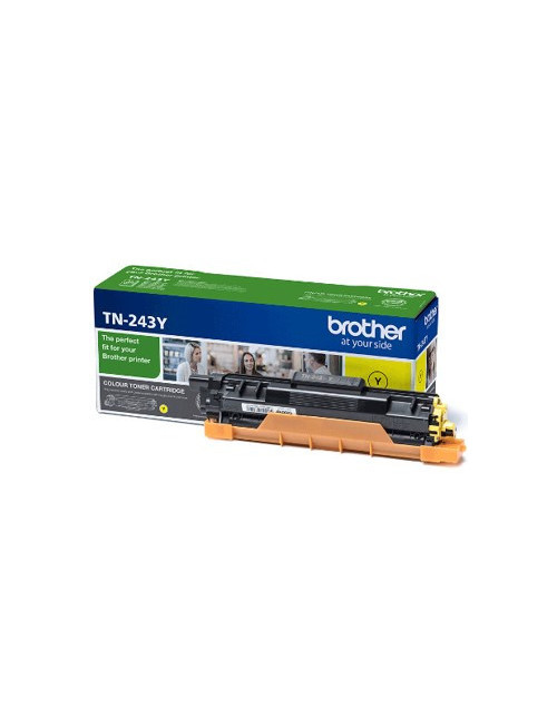 Toner brother tn243y amarillo 1000 paginas