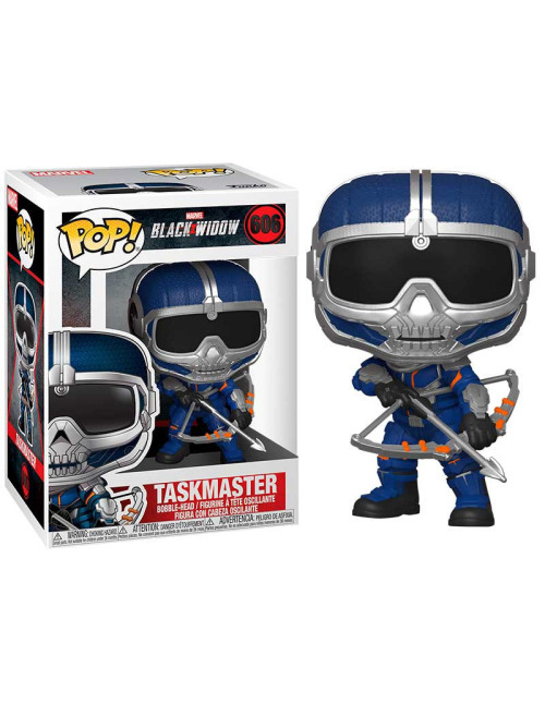 Funko pop marvel viuda negra taskmaster