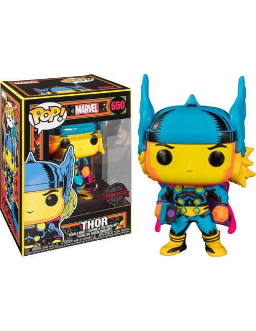 Funko pop marvel black light thor