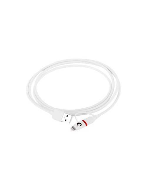 Cable silver ht micro usb combo