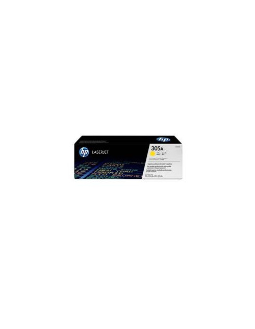 Toner hp 305a ce412a amarillo 2600pag