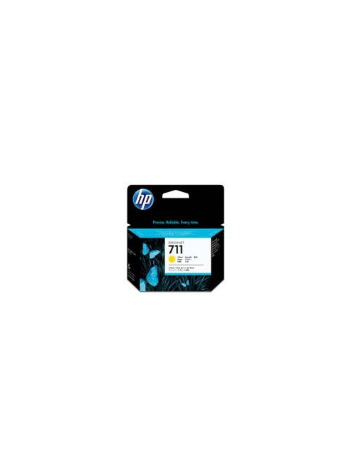 Cartucho tinta hp 711 cz136a amarillo