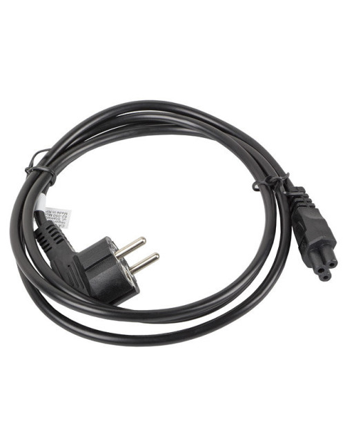 Cable alimentacion lanberg trebol schuko cee
