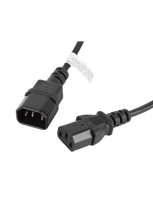 Cable alargador lanberg alimentacion cpu iec320