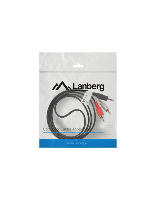 Cable estereo lanberg mini jack 3.5mm
