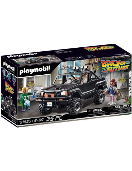 Playmobil regreso al futuro camioneta pick - up