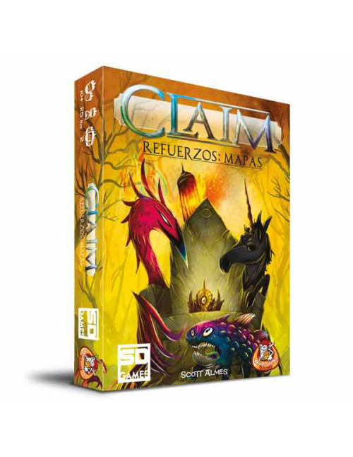 Juego mesa claim refuerzos: mapas pegi