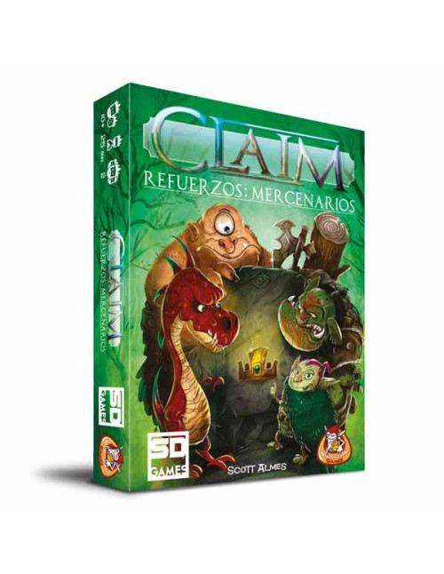 Juego mesa claim refuerzos: mercenarios pegi