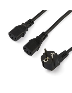 Cable schuko a 2x c13 startech
