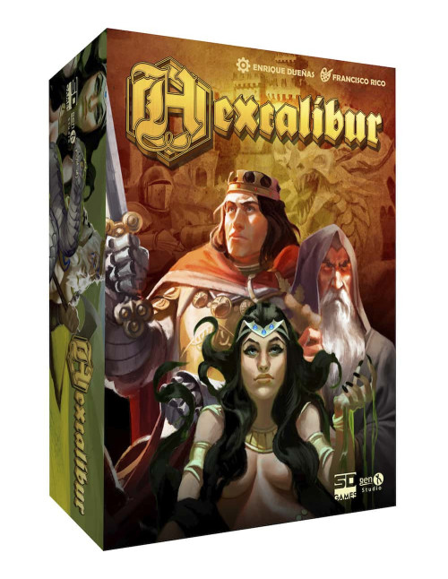 Juego mesa hexcalibur pegi 10