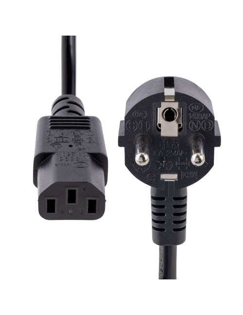 Cable schuko a iec c13 startech