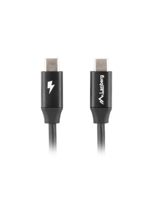 Cable usb tipo c lanberg 0.5m
