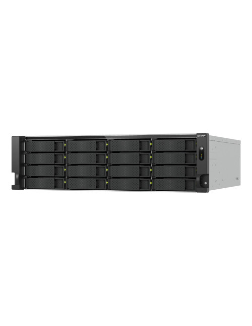 Servidor nas qnap ts - h1677axu - rp - r7 - 32g 16 bahias