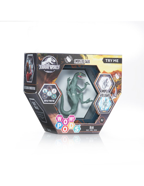 Figura wow! pod jurassic world blue