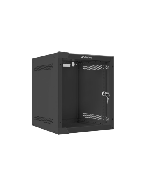 Armario lanberg mural rack 10 pulgadas 6u