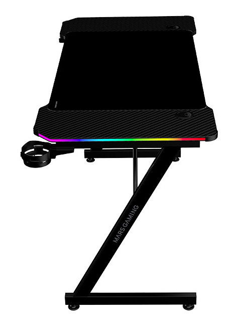 Mesa mars gaming ergo rgb 120x60cm