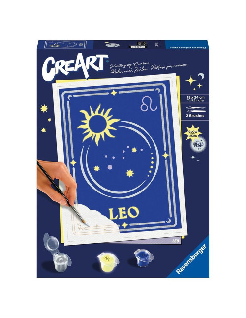 Kit pintar con números ravensburger creart