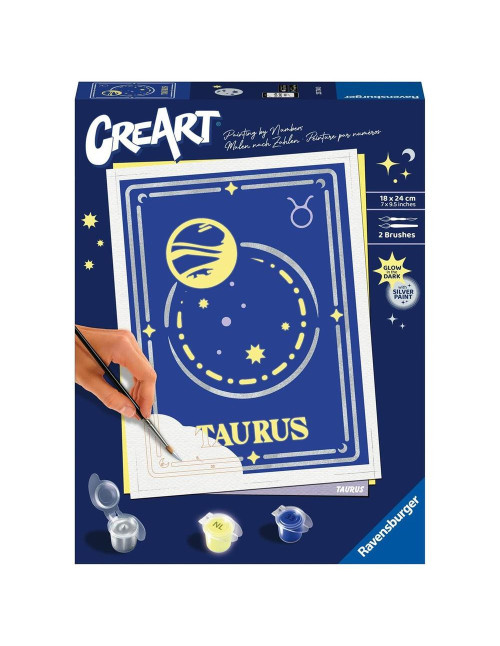 Kit pintar con números ravensburger creart