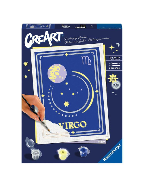 Kit pintar con números ravensburger creart