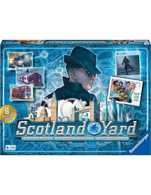 Juego mesa ravensburger scotland yard refresh