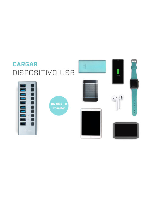 Hub i - tec usb 3.0 carga con