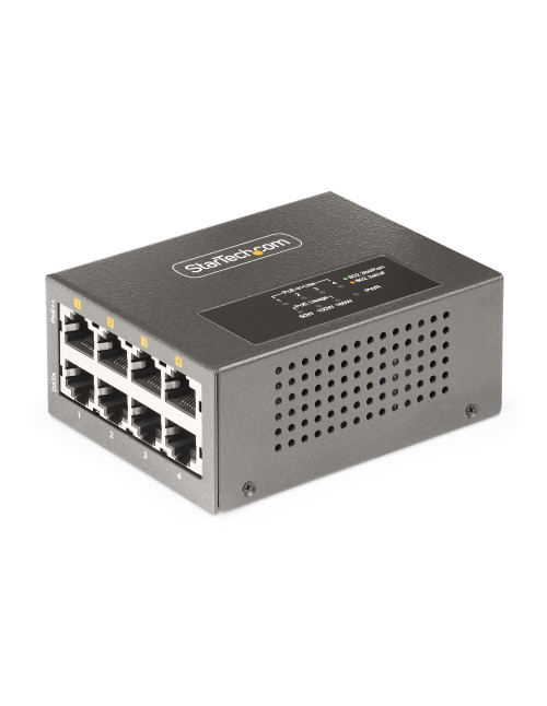 Switch startech as445c - poe - injector 4 puertos