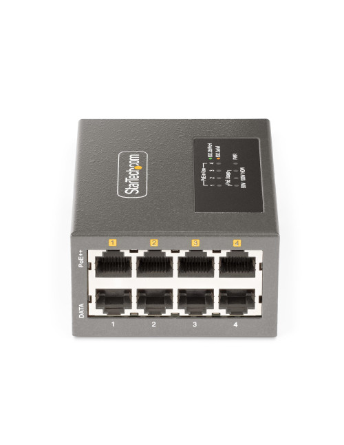 Switch startech as445c - poe - injector 4 puertos