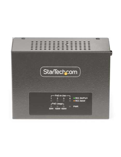 Switch startech as445c - poe - injector 4 puertos