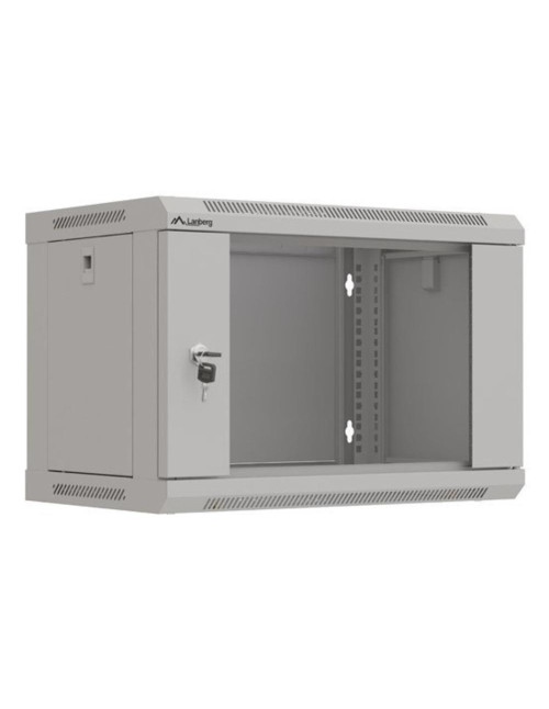Armario lanberg 19 pulgadas 6u 540x350 gris