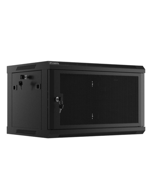 Armario lanberg 19 pulgadas 6u 600x450 negro