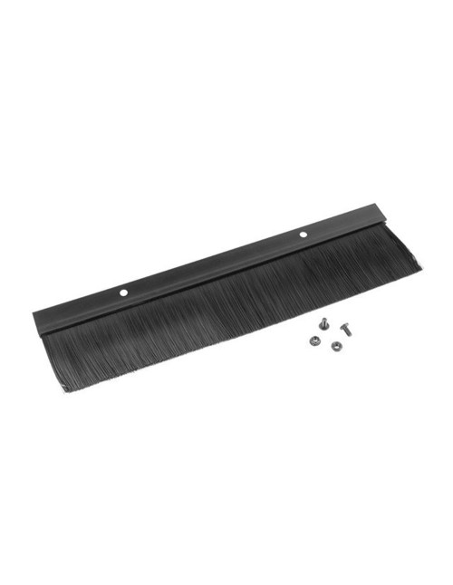 Panel cepillo entrada cable rack 19 pulgadas