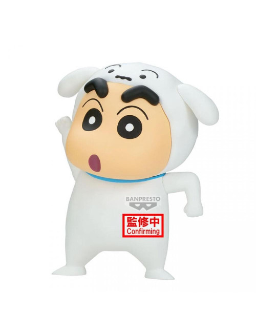 Figura banpresto crayon shinchan shiro shinchan