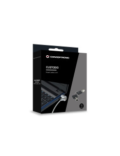 Cable seguridad conceptronic kensington con llave