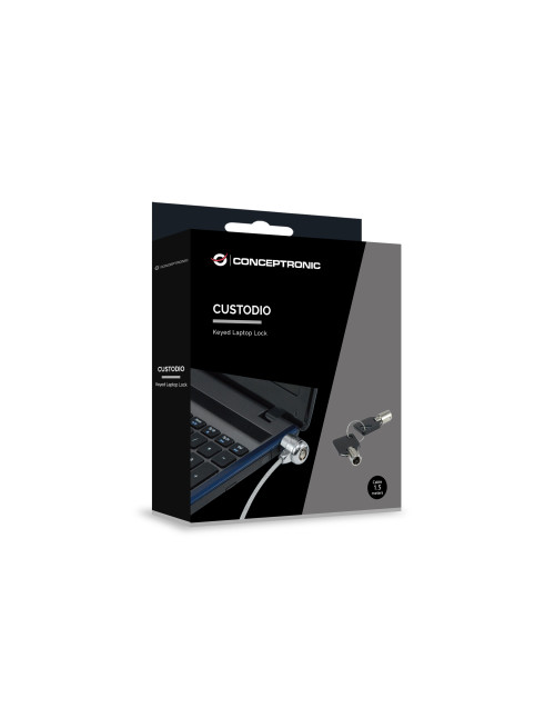 Cable seguridad conceptronic kensington con llave