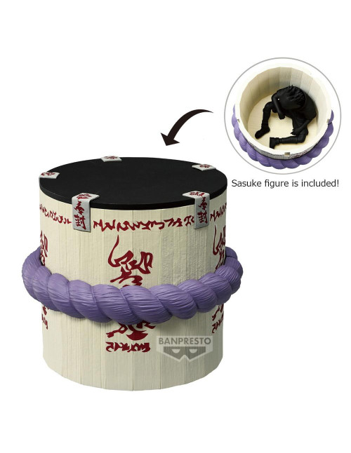Figura banpresto naruto fl sasuke's coffin