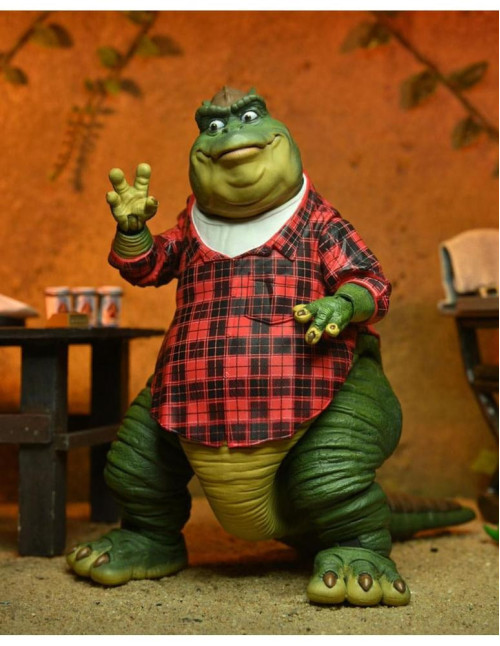 Ultimate earl sinclair scale action fig.